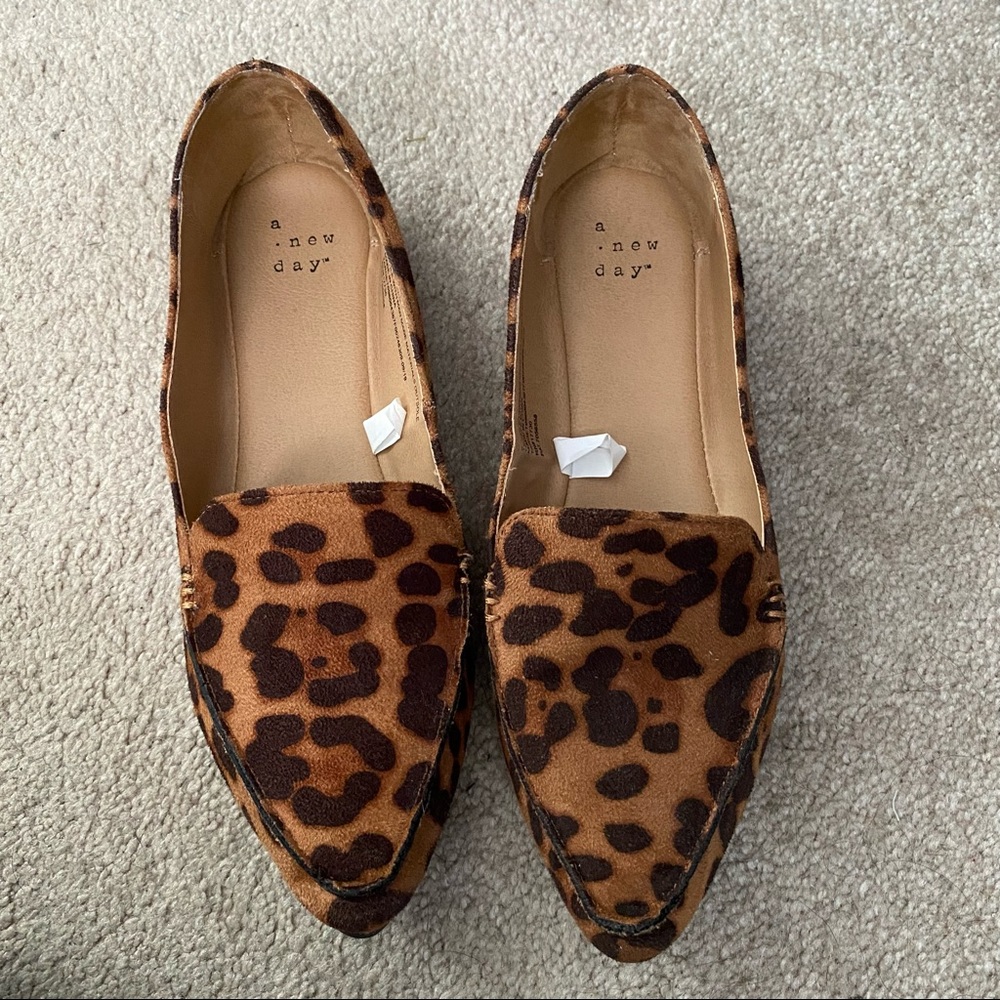 Leopard print loafer